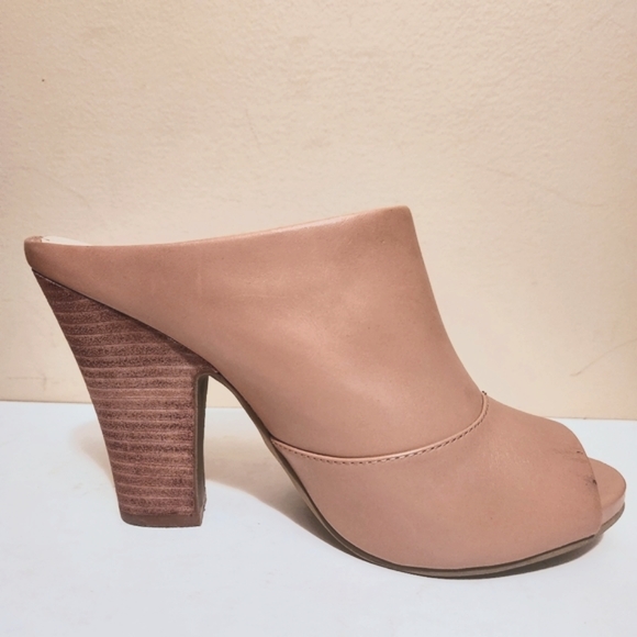 SEYCHELLES PROPAGANDA TAN NUDE MULES - Picture 9 of 10